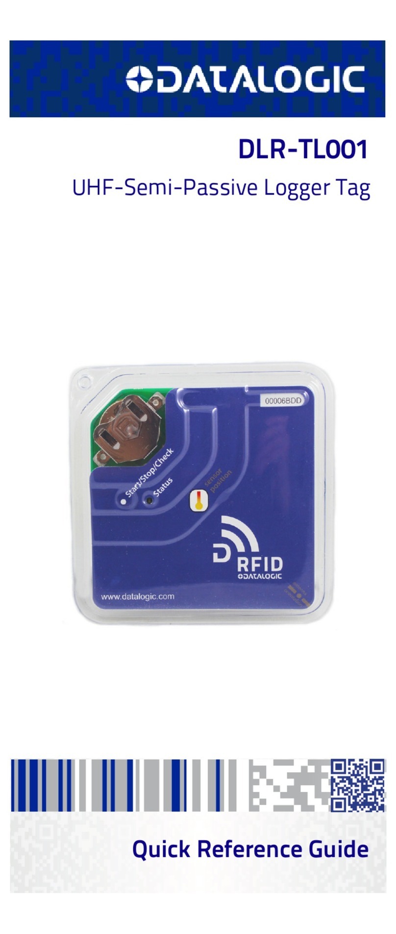 Datalogic DLR-TL001 Quick reference guide