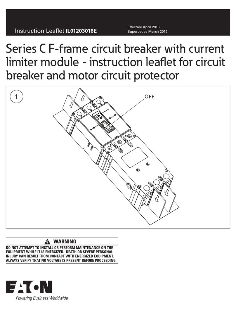 Eaton C Series Instruction leaflet
