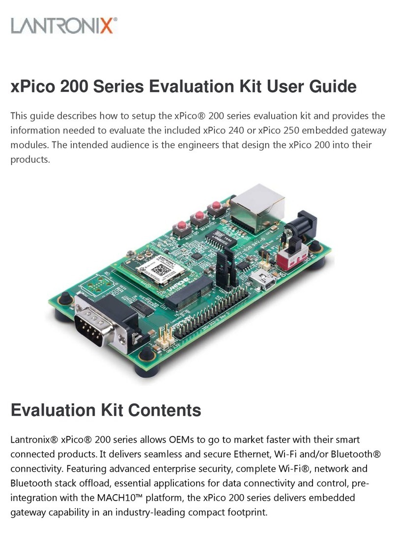 Lantronix xPico 200 Series User manual