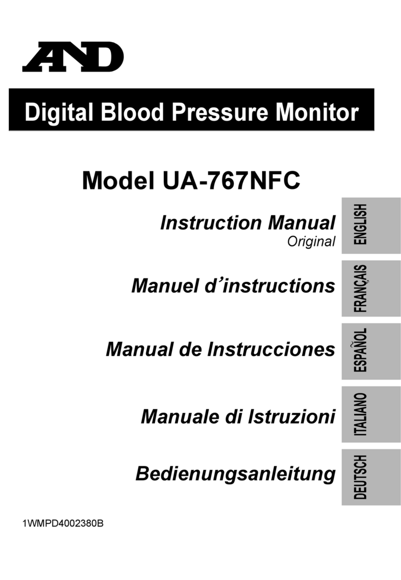 AND UA-767NFC User manual