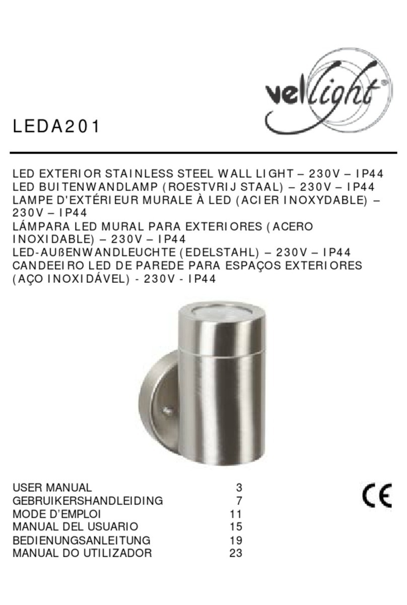 VelLight LEDA201 user manual