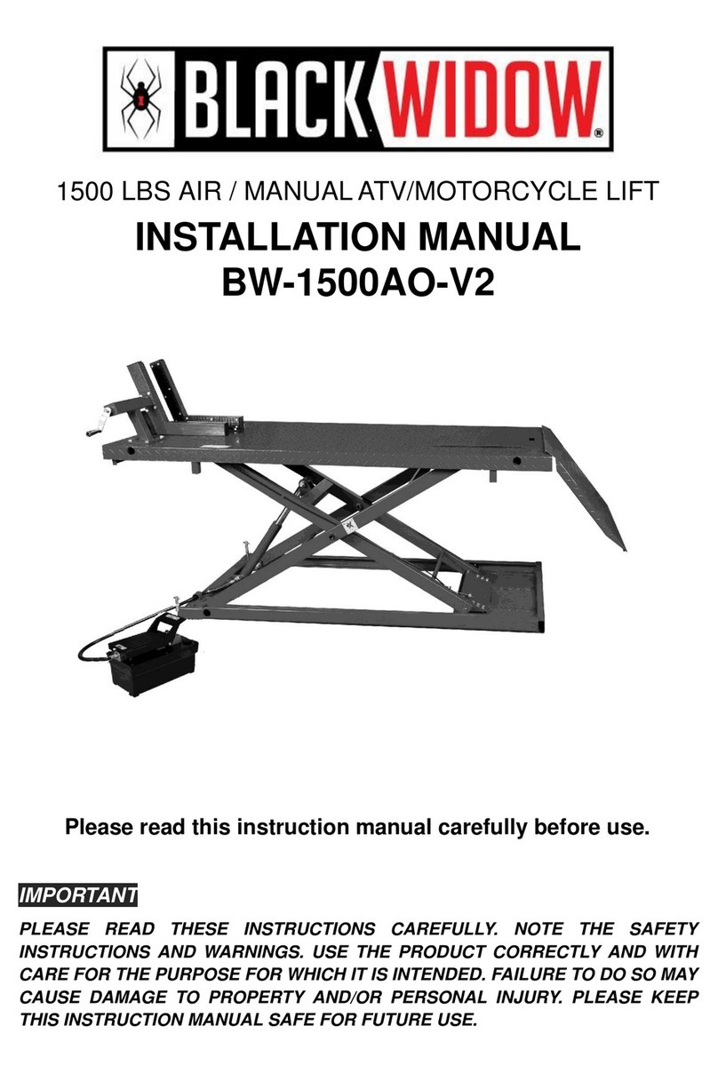 Black Widow BW-1500AO-V2 installation manual