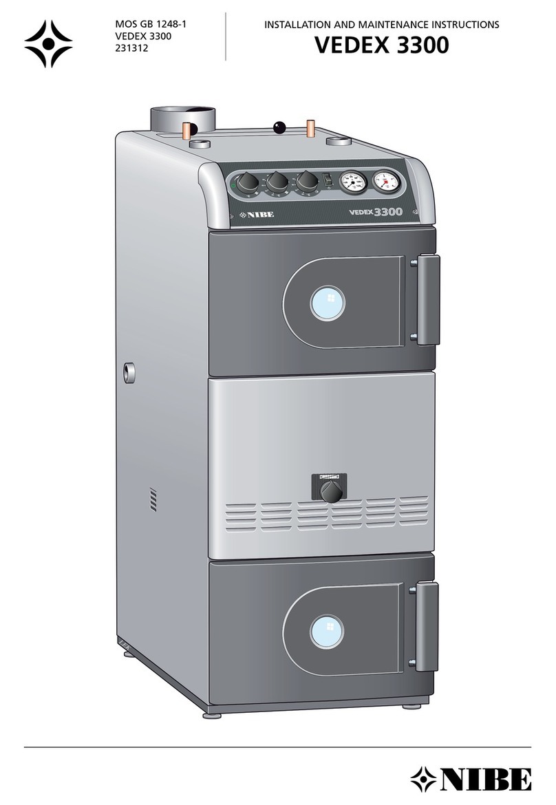 Nibe VEDEX 3300 Installation and maintenance instructions Nibe VEDEX 3300 Installation and maintenance instructions