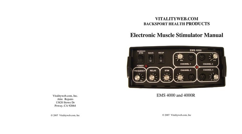 VITALITYWEB.COM EMS 4000 manual