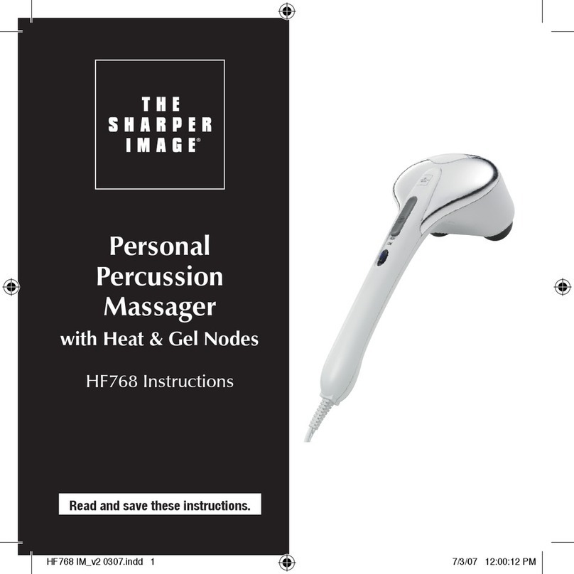 HoMedics THE SHARPER IMAGE HF768 instructions