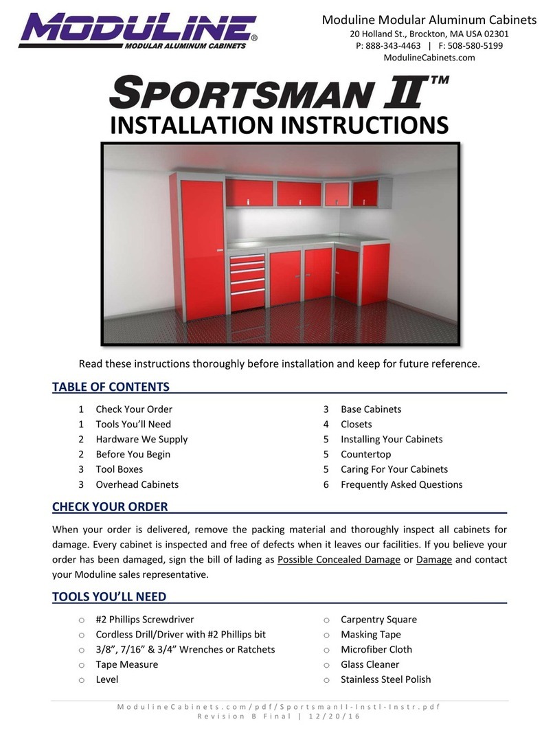 Moduline Sportsman II User manual