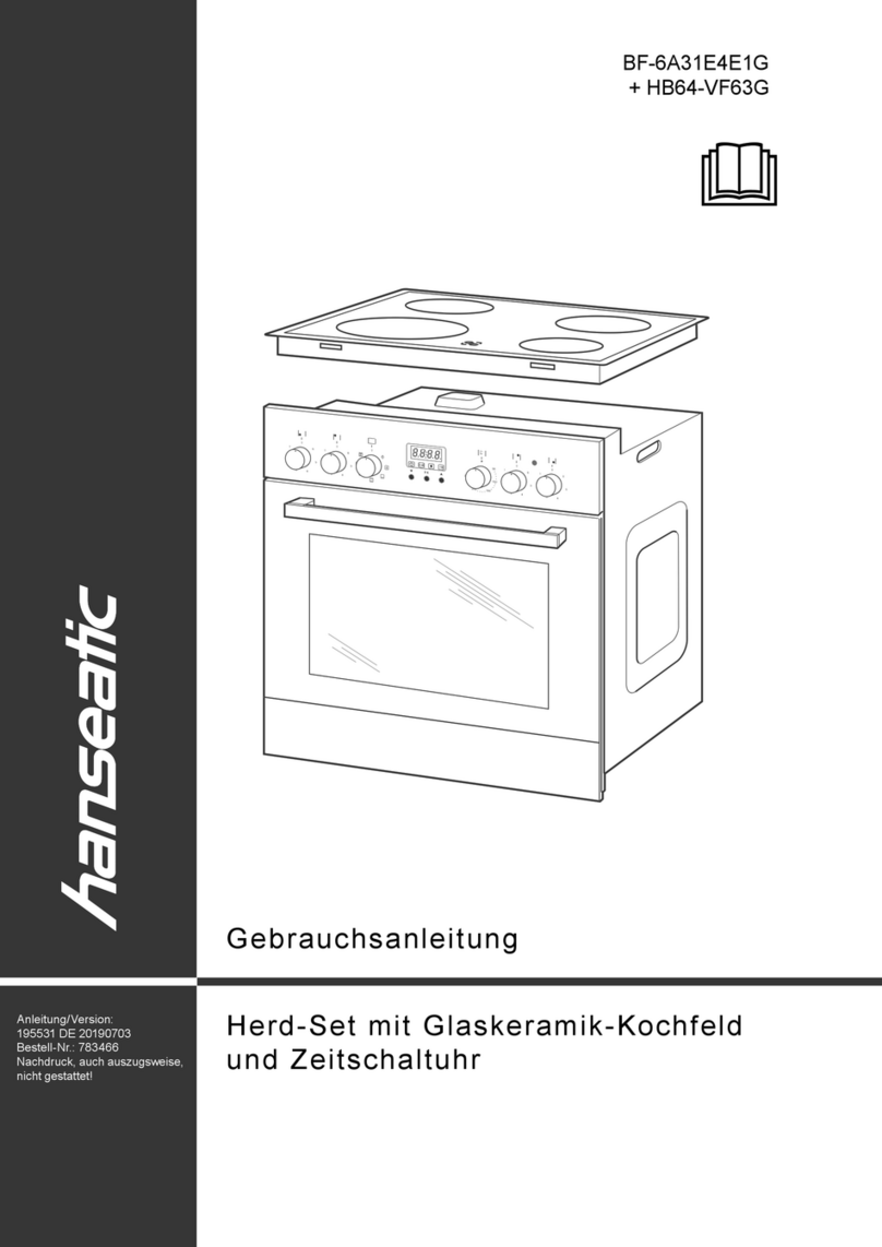 Hanseatic BF-6A31E4E1G user manual