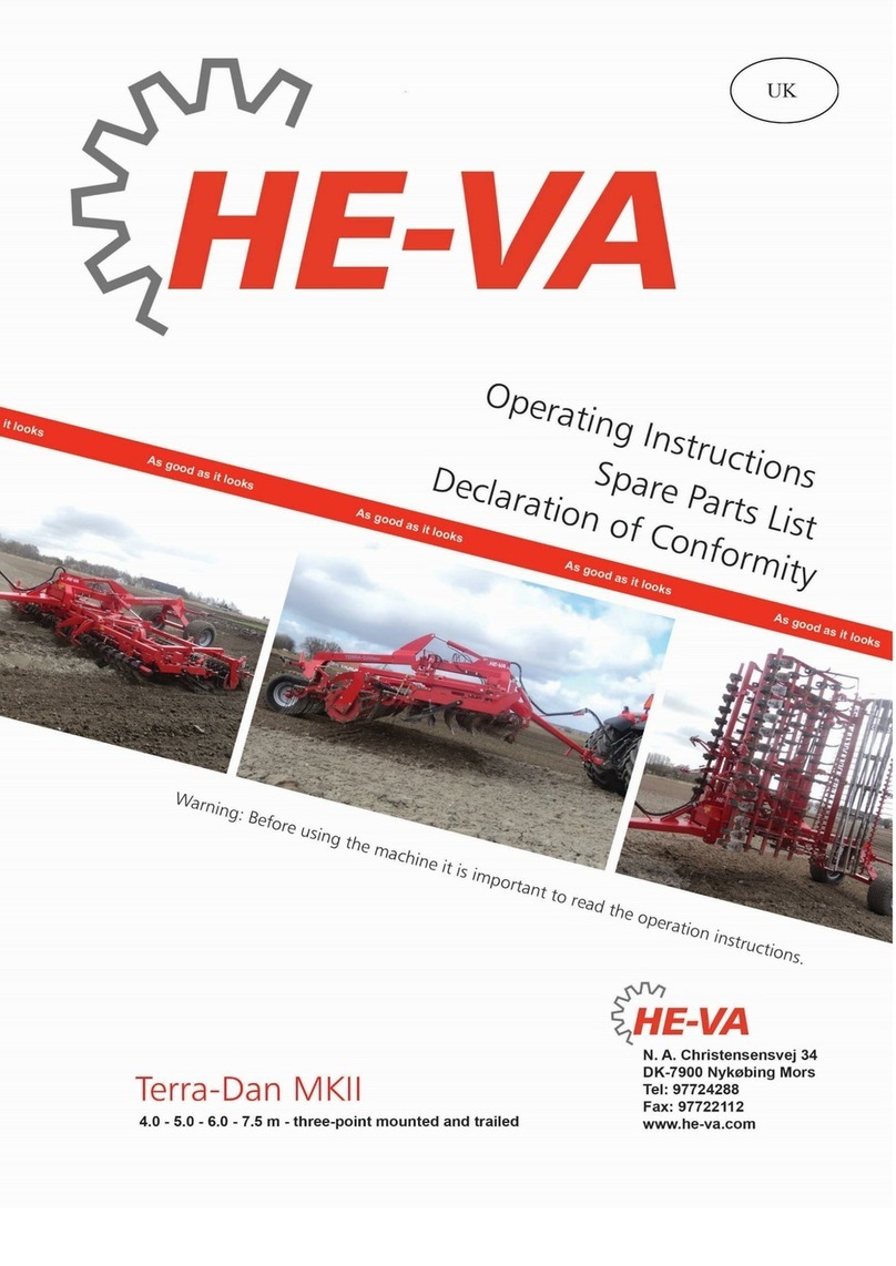 HE-VA Terra-Dan MKII User manual