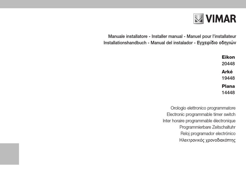 Vimar Arke Installer manual
