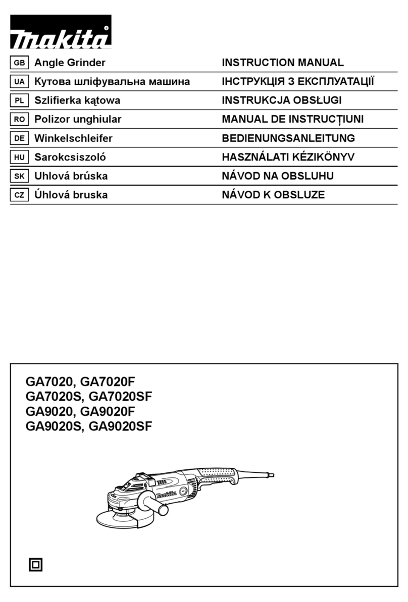 Makita GA7020 User manual Makita GA7020 User manual