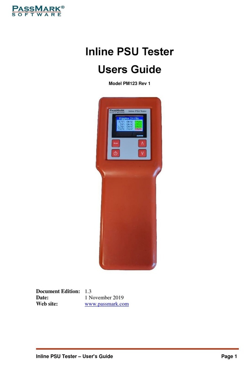 PassMark PM123 user guide