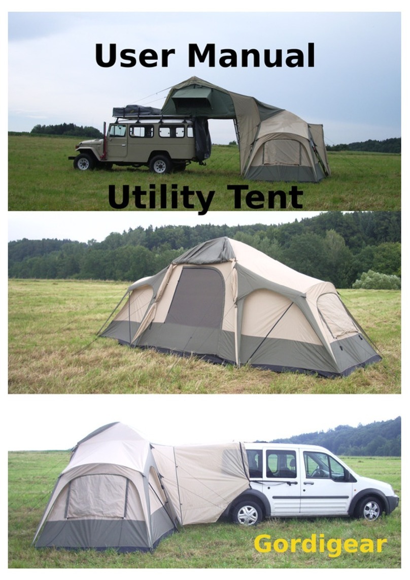 Gordigear Utility tent User manual