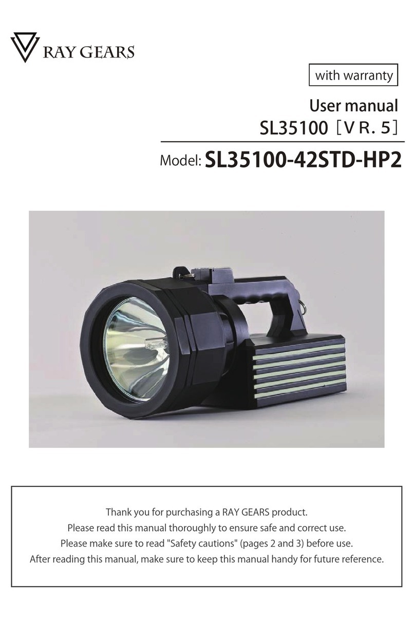 RAY GEARS SL35100 Series user manual RAY GEARS SL35100 Series user manual
