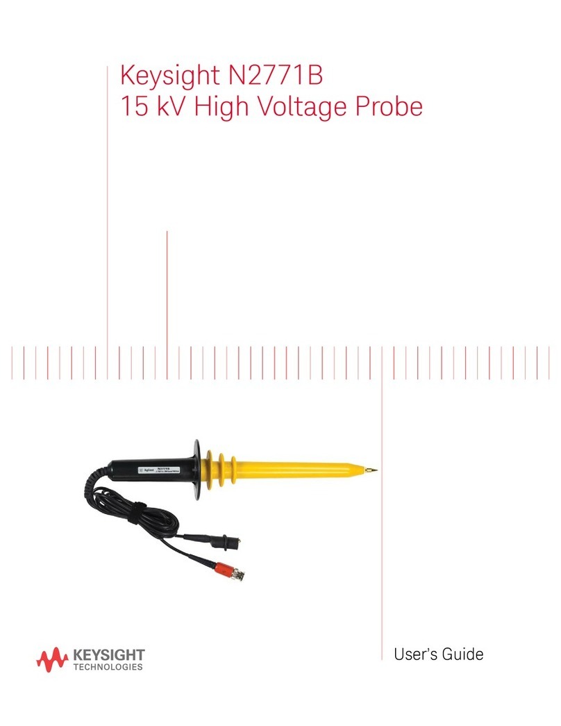 Keysight N2771B User manual