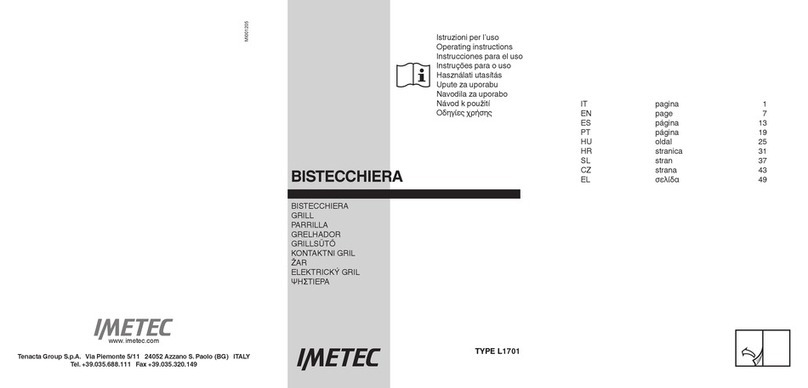 Imetec L1701 User manual