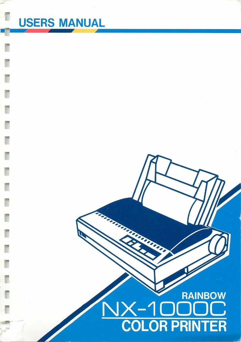 Star Micronics Rainbow NX-1000C User manual