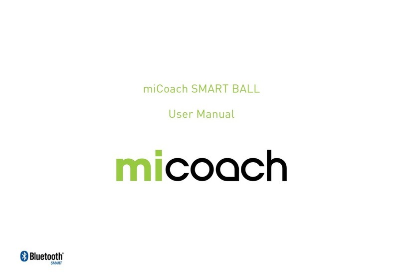 miCoach SMART BALL user manual