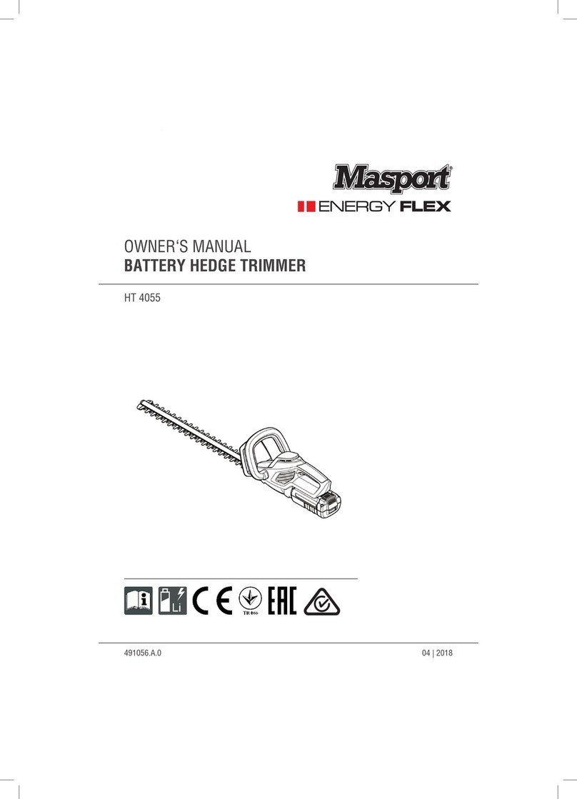 Masport HT 4055 owner's manual