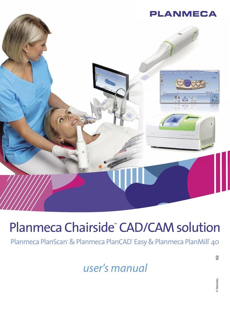 Planmeca Chairside PlanScan User manual