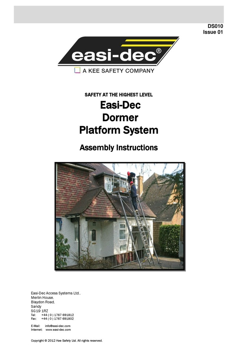 Easi-Dec Dormer Assembly instructions