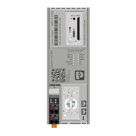 Phoenix Contact PLCnext AXC F 2152 User manual