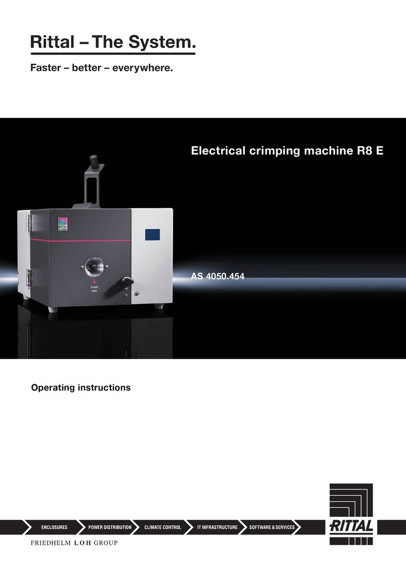 Rittal R8 E operating instructions