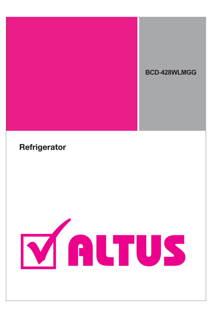ALTUS BCD-428WLMGG manual