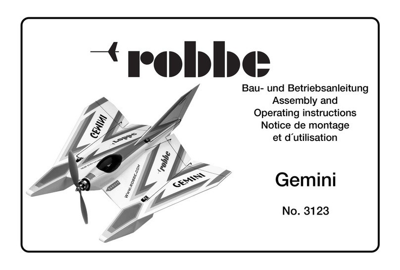ROBBE Gemini Assembly and operating instructions
