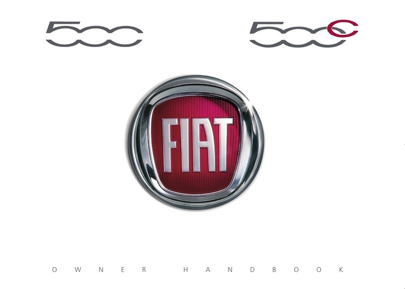 Fiat 500C ABARTH Owner's handbook