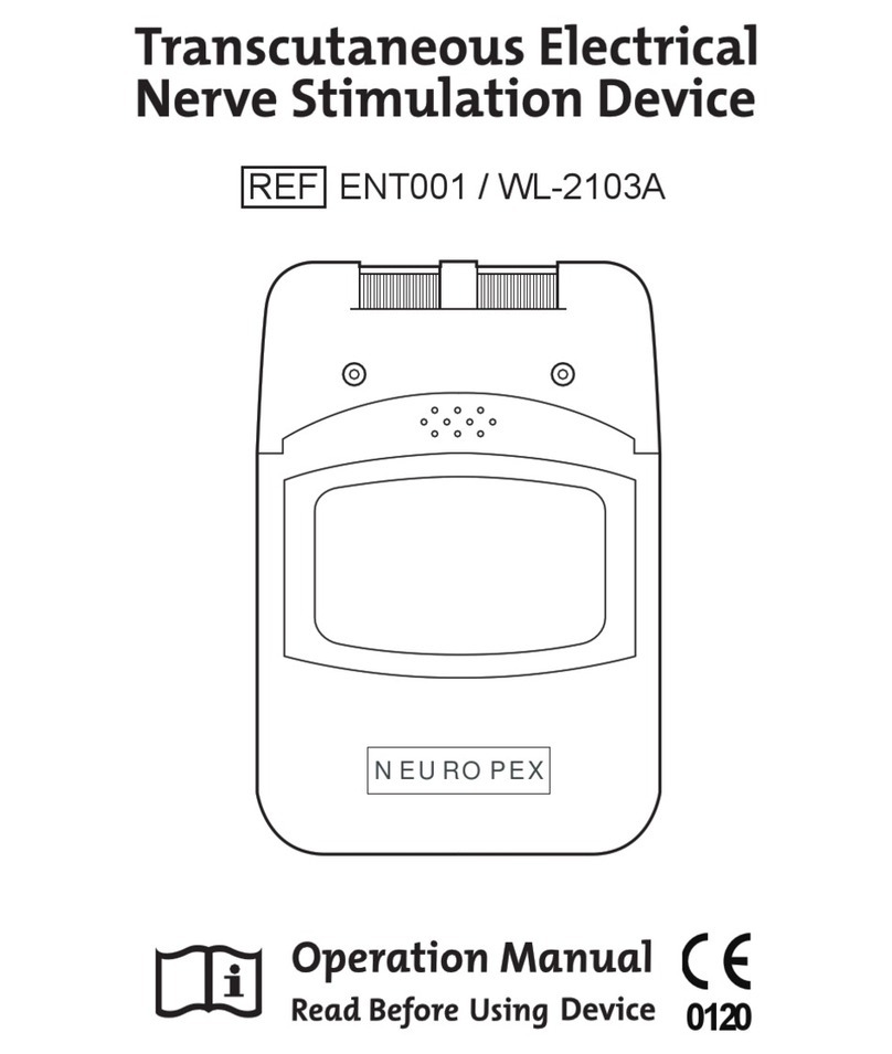 Neuropex ENT001 Operation manual