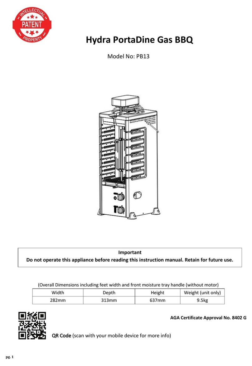 PortaDine PB13 manual