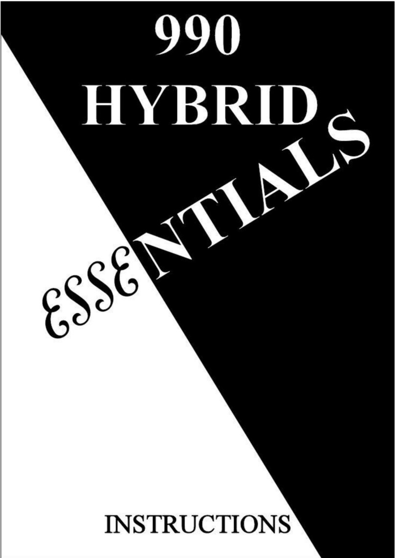 Esse Engineering 990 HYBRID instructions