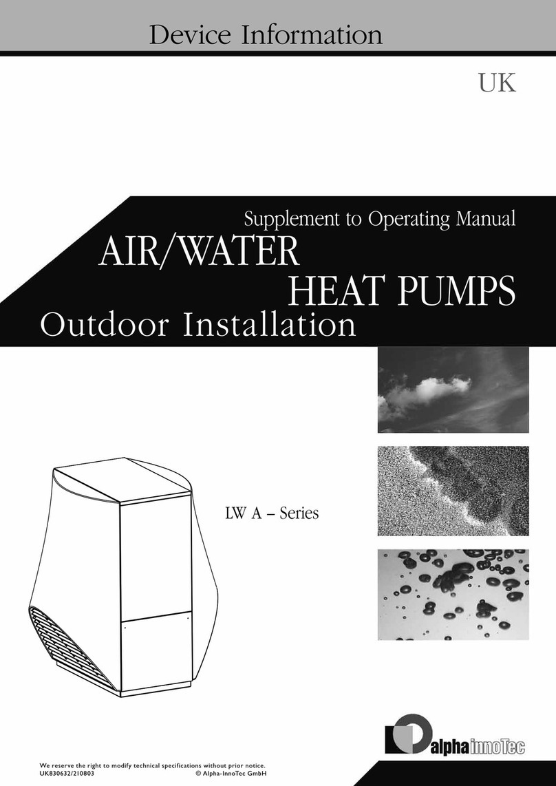 alphainnoTec LW A Series User manual