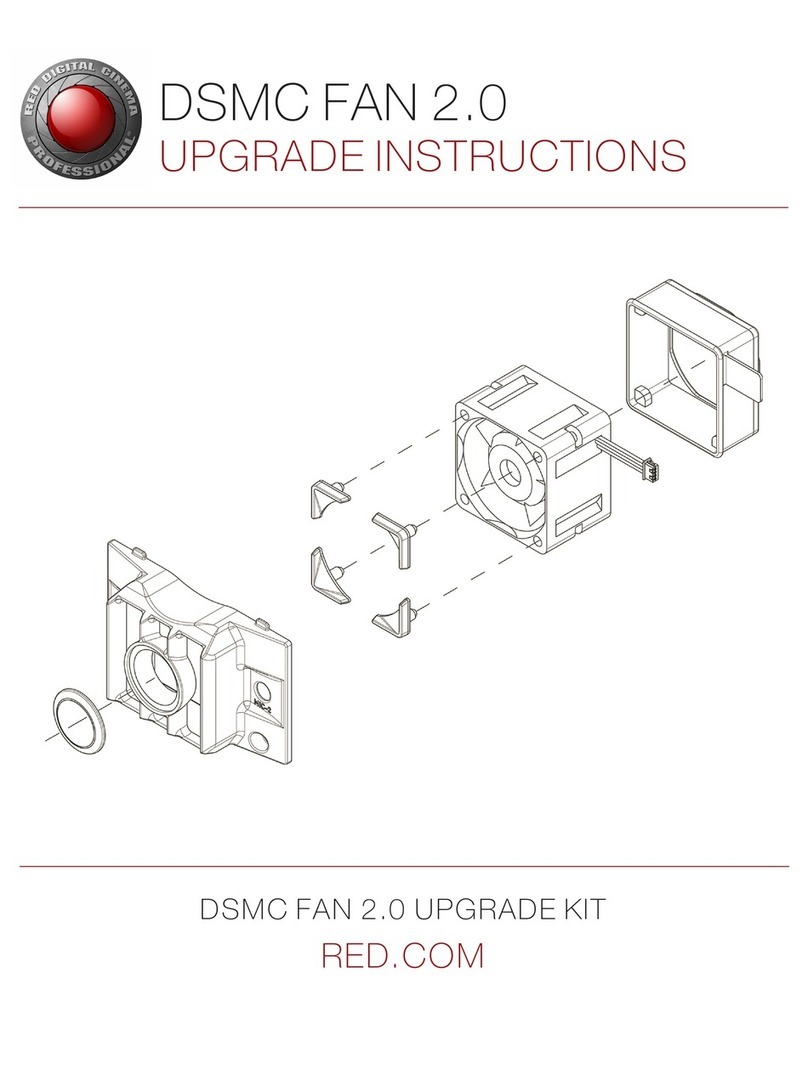 RED DSMC FAN 2.0 Upgrade instructions
