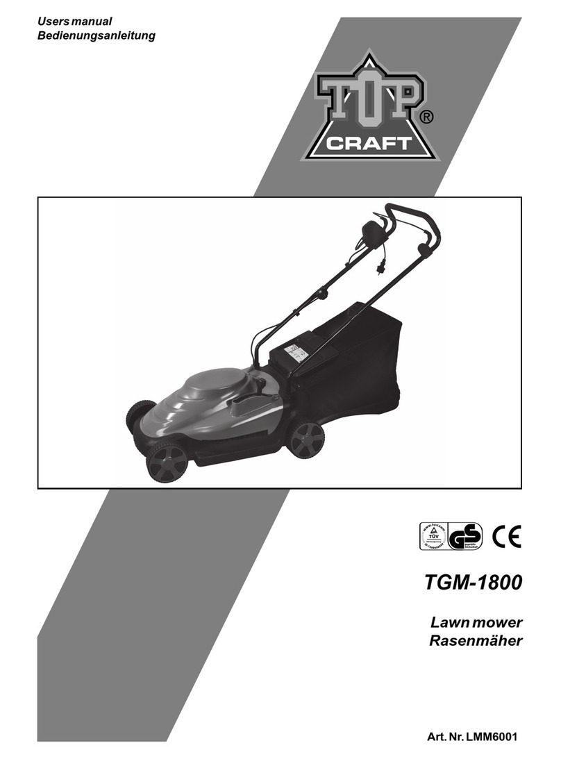 Top Craft TGM-1800 user manual