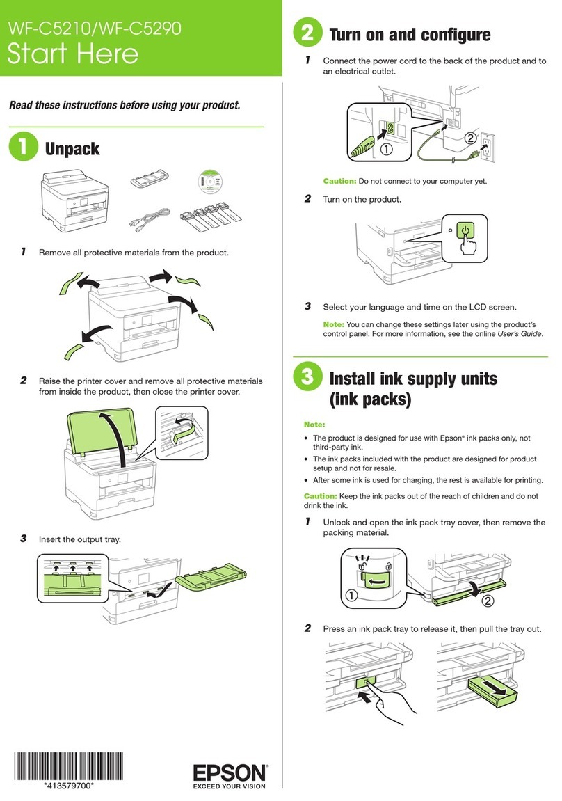 Epson WF-C5210 User manual