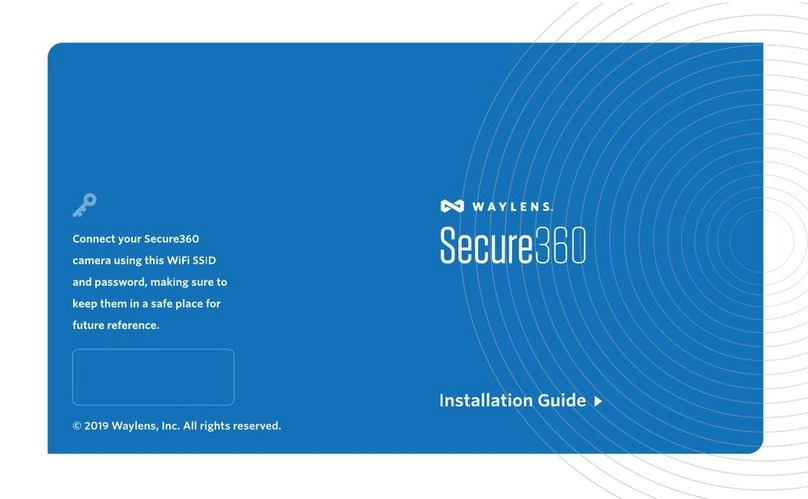 Waylens Secure360 Wi-Fi installation guide