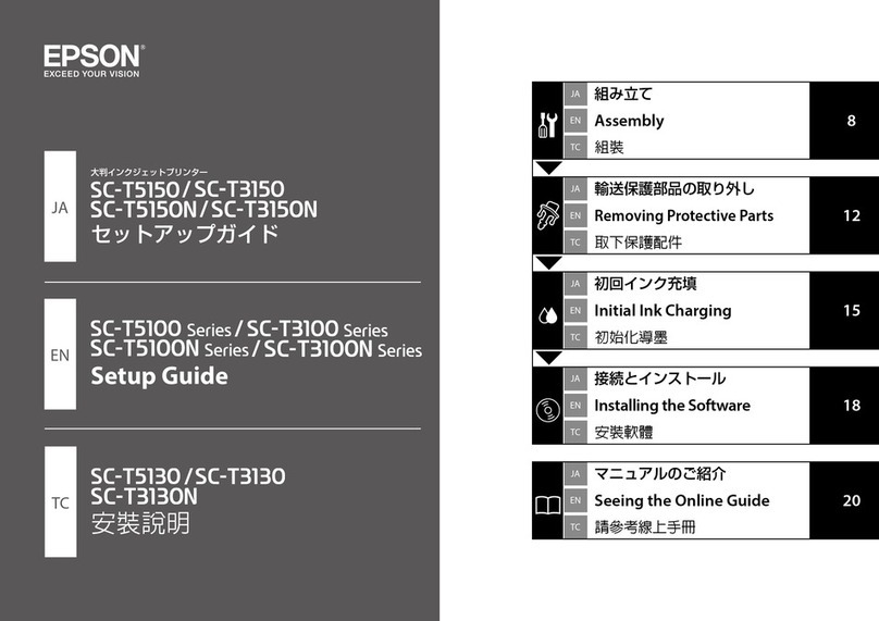 Epson SC-T5100 Series User manual