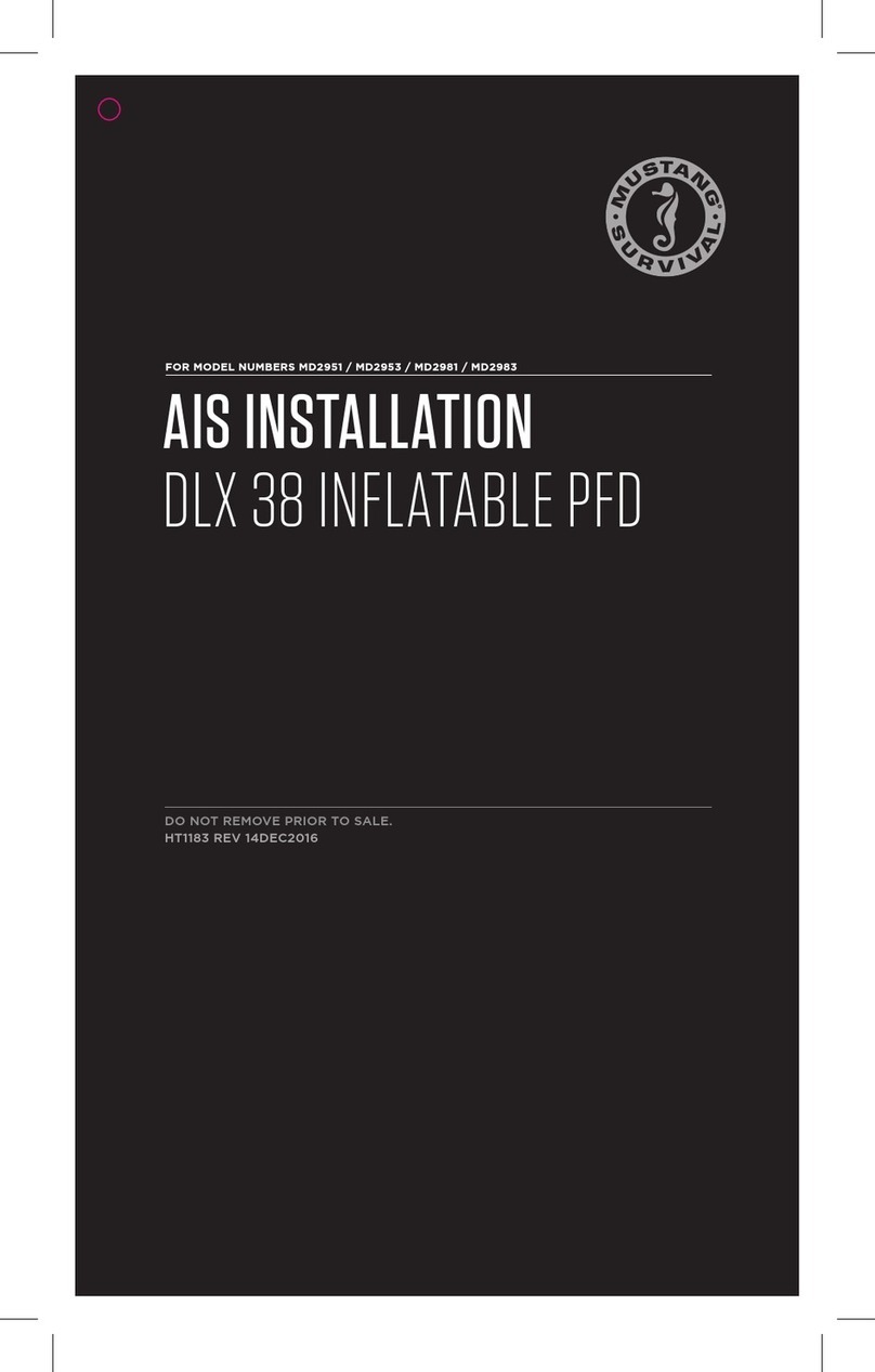Mustang Survival MD2951 Installation instruction