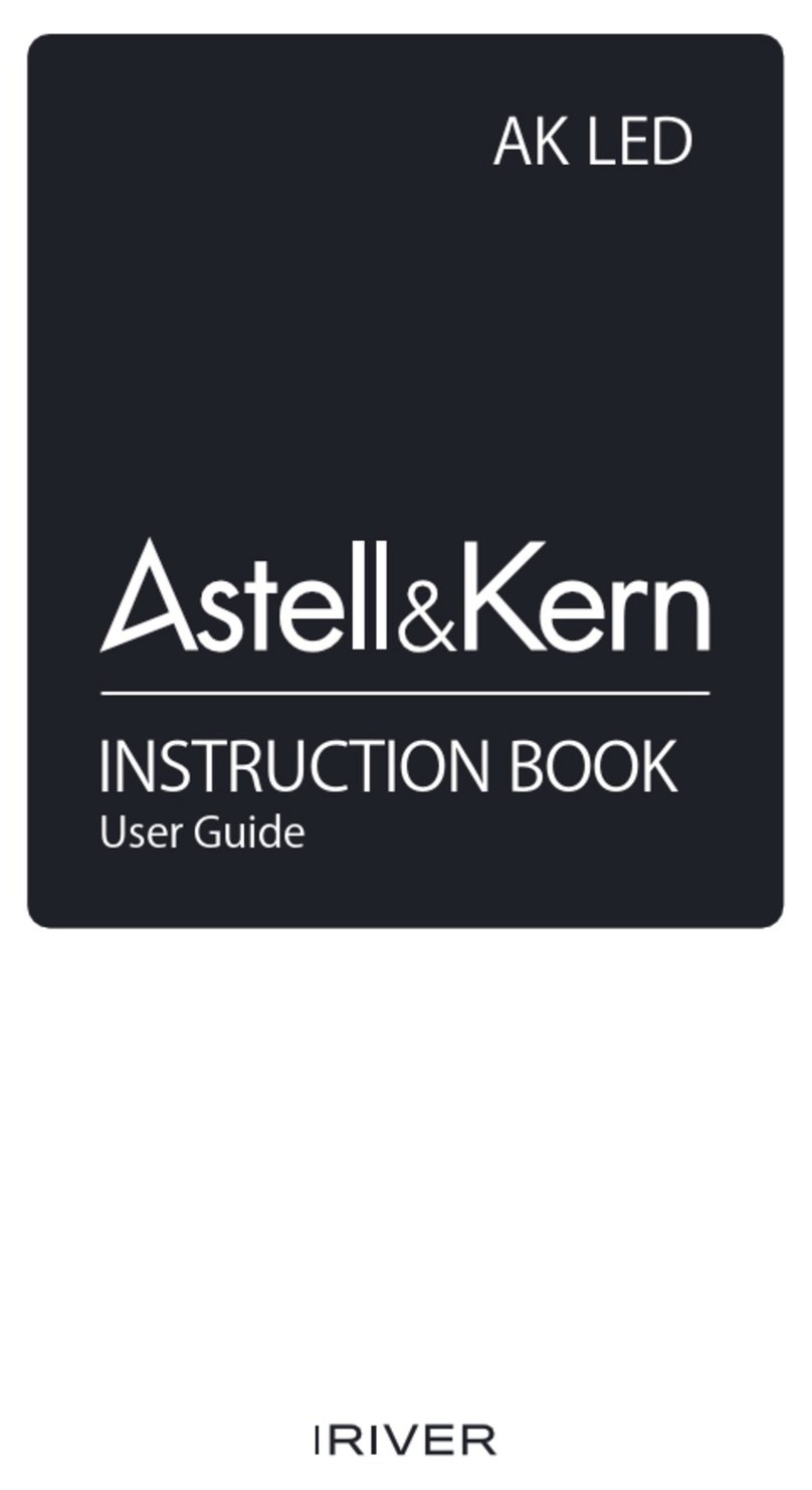 Astell & Kern IRIVER AK Recorder user guide