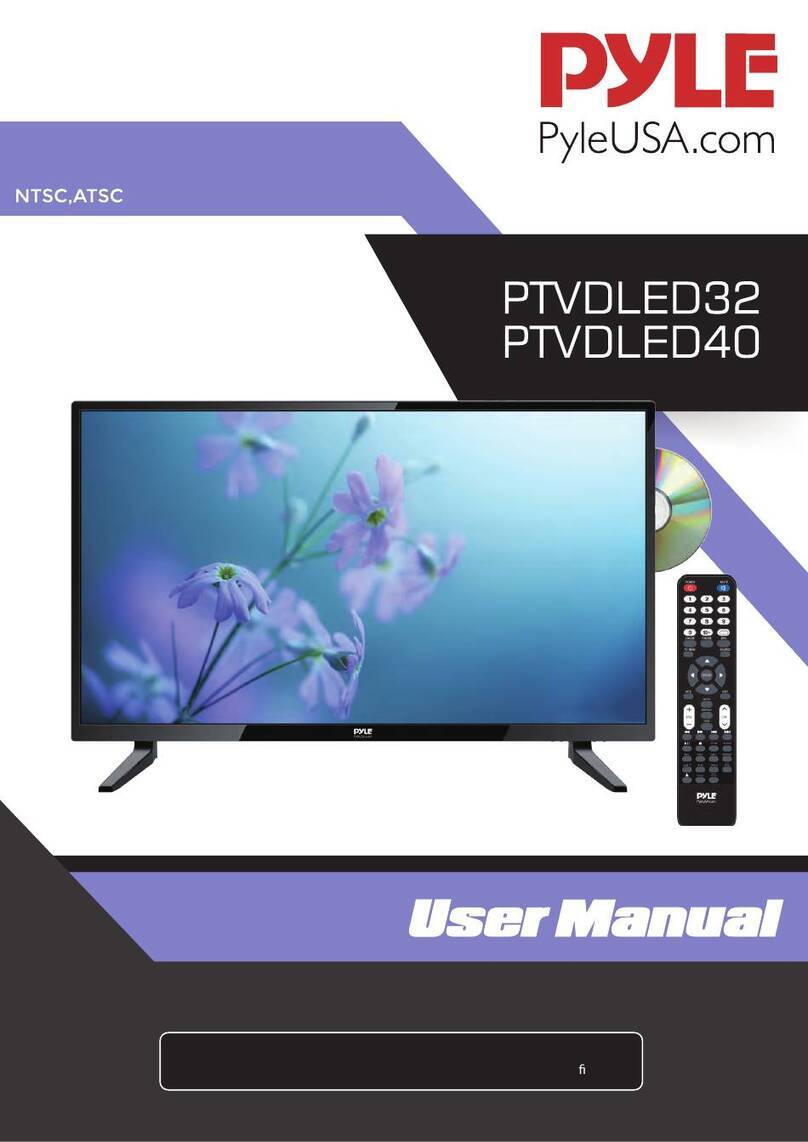 Pyle PTVDLED32 User manual