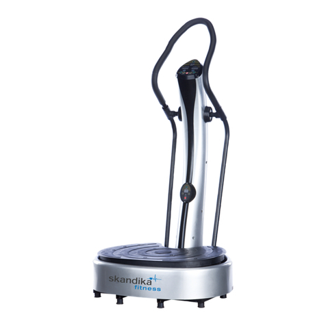 Skandika Fitness Studio Vibration Plate 700 Assembly instructions and user guide Skandika Fitness Studio Vibration Plate 700 Assembly instructions and user guide