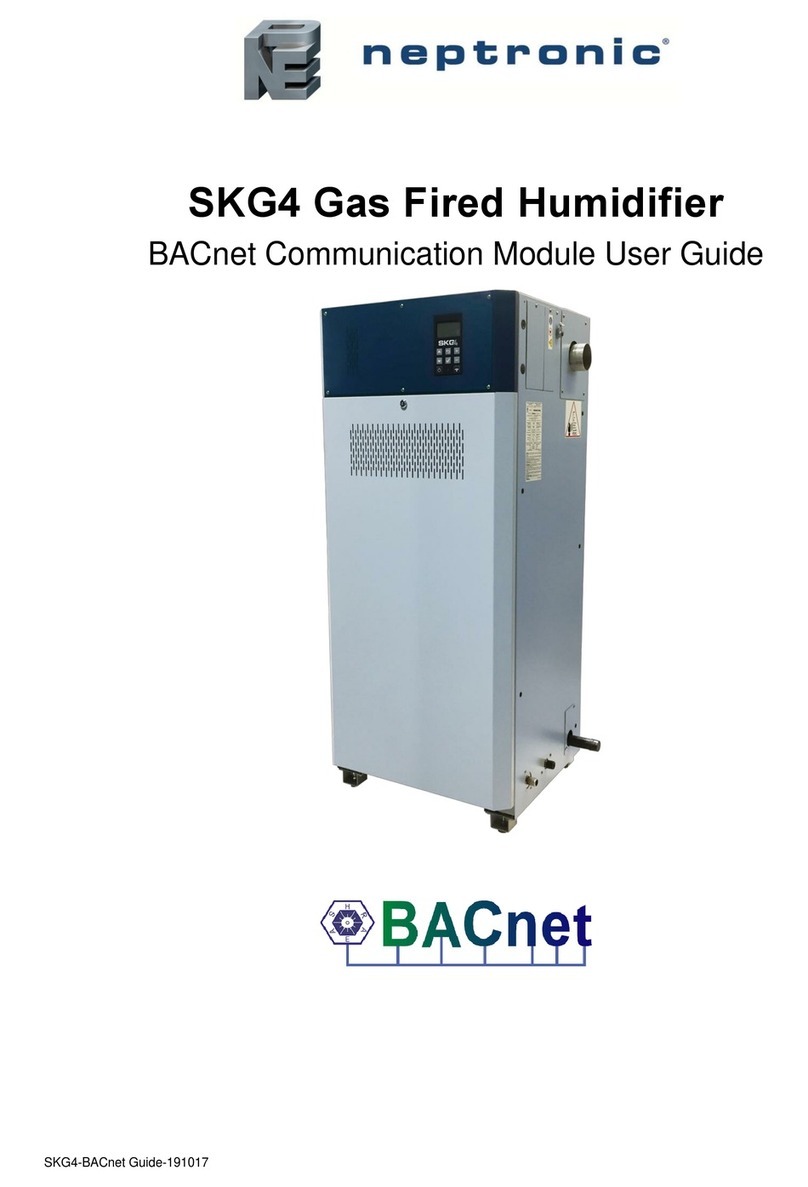 Neptronic Bacnet SKG4 User manual
