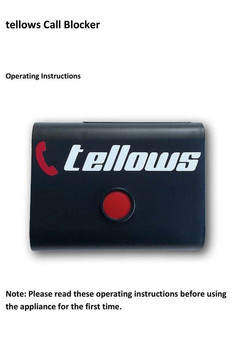tellows Call Blocker operating instructions