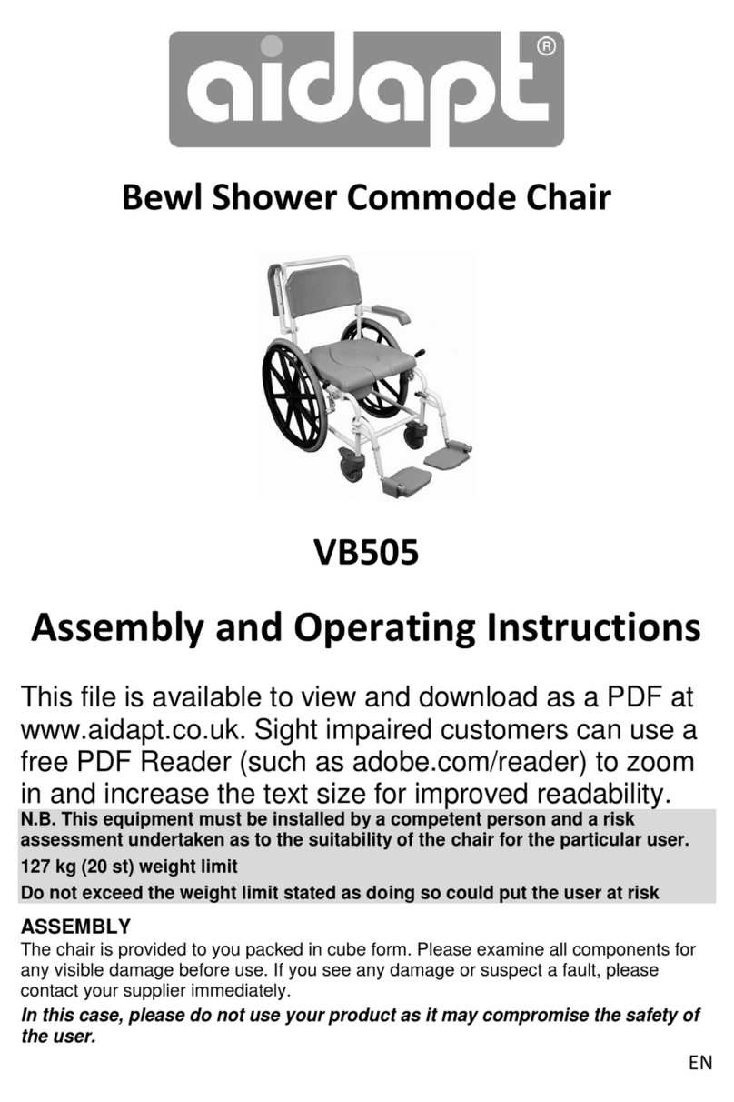 aidapt VB505 User manual