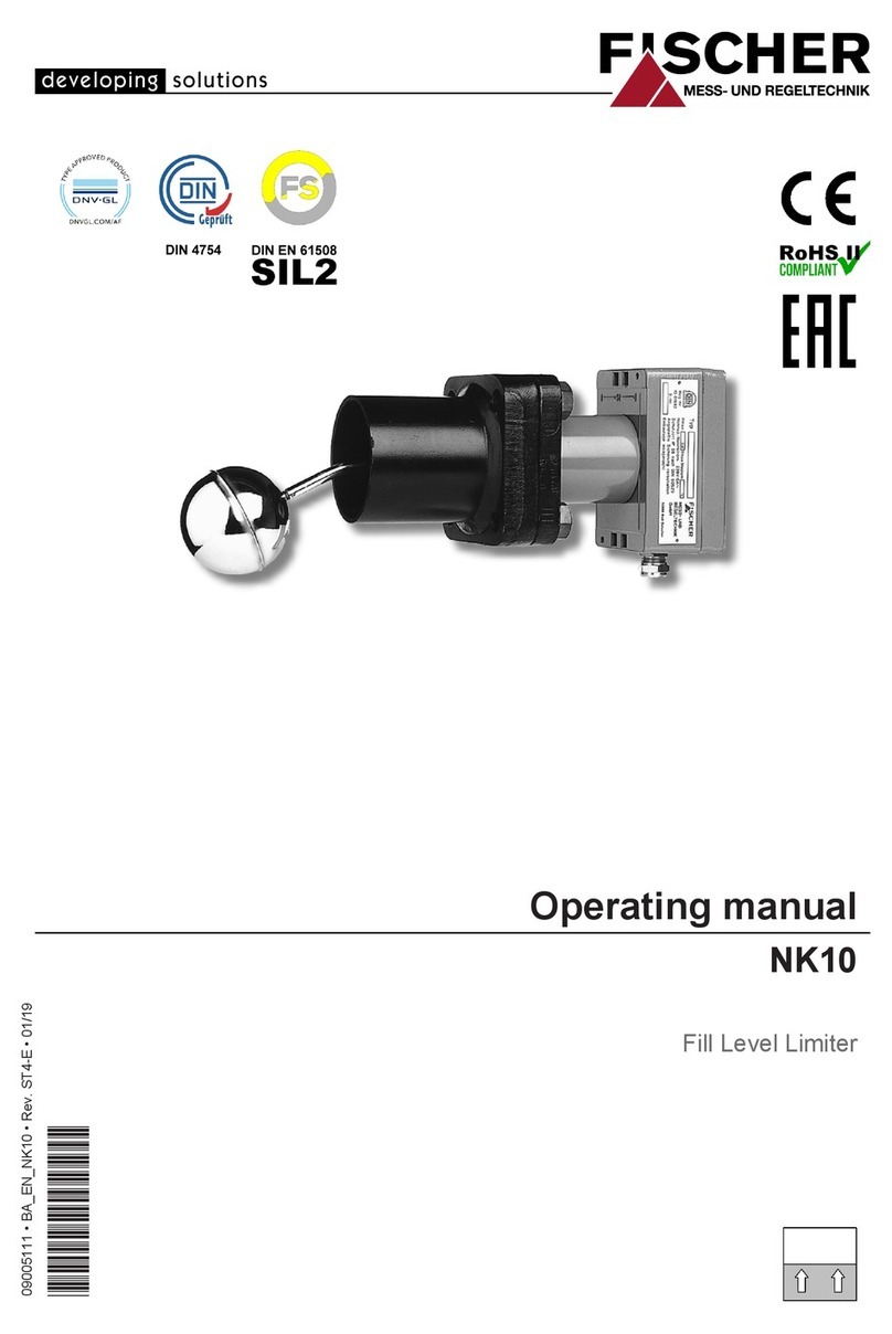 FISCHER NK10 Series operating manual