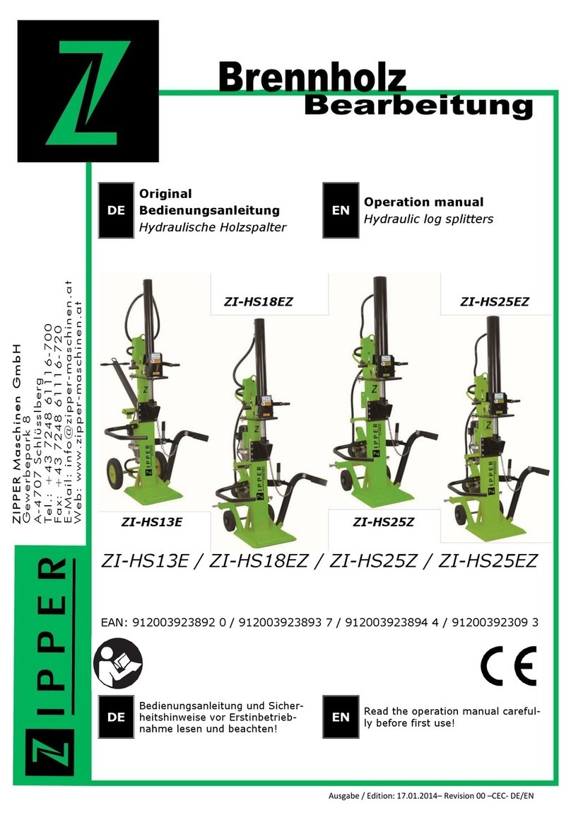 Zipper Mowers ZI-HS13E Operation manual