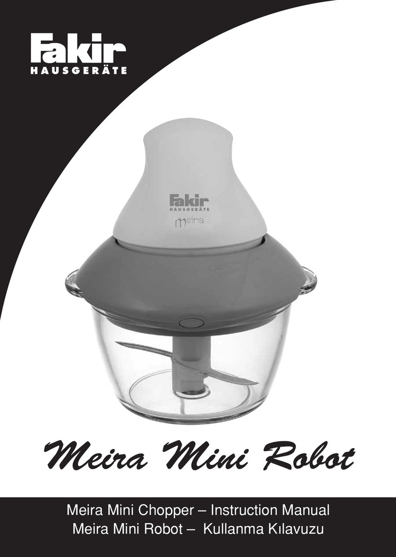 Fakir Meira Mini instruction manual