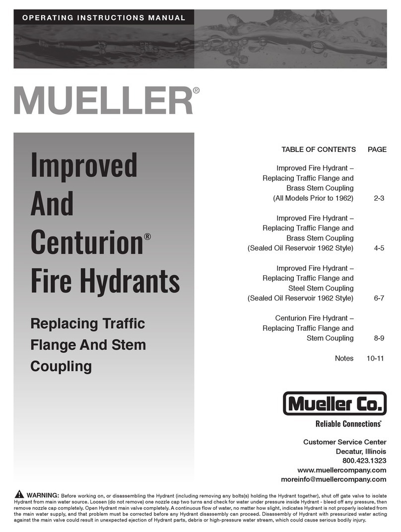 Mueller Centurion Series Operating instructions manual