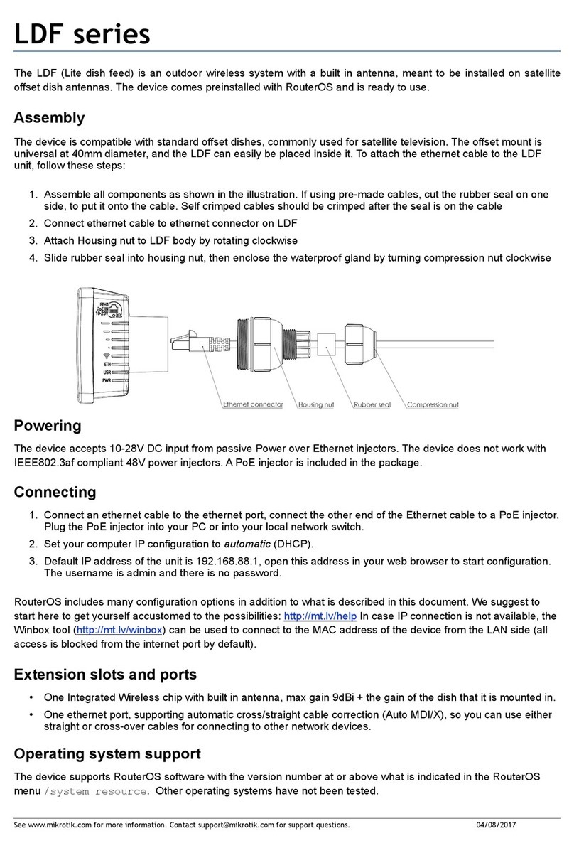 MikroTik LDF Series manual
